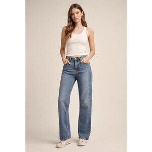 Ralph Lauren Polo Saturday Jeans Women Blue Straight Vintage90s Denim size 4x30